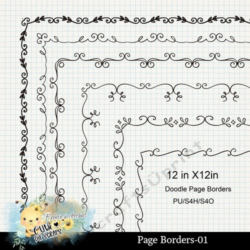 Doodle Page Borders-01
