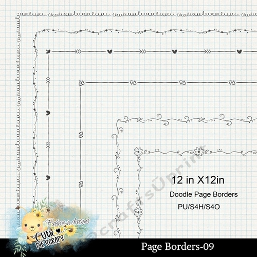 Doodle Page Borders-09
