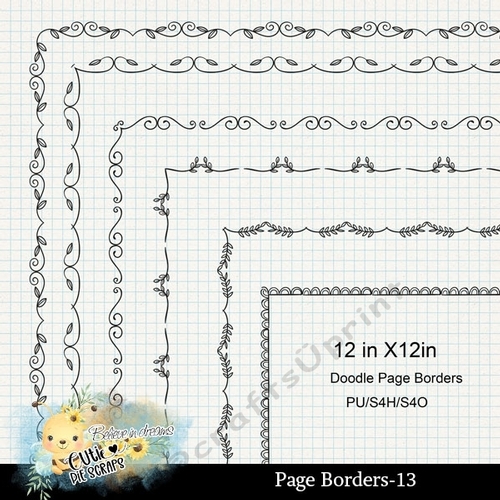 Doodle Page Borders-13