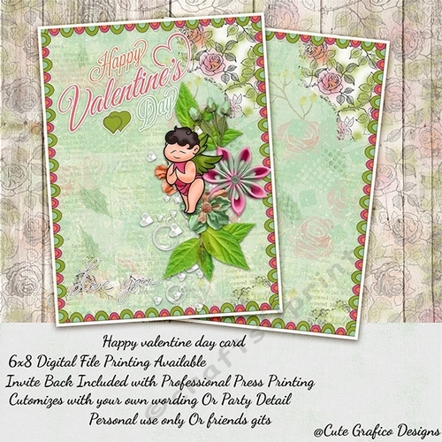 Happy Valentine Day Digital Card