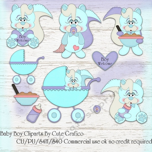 Baby Boy Cliparts