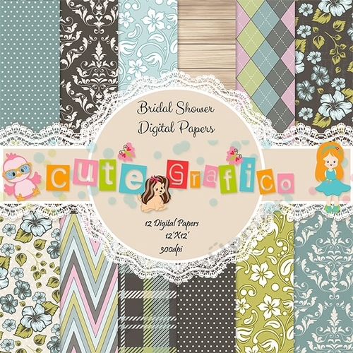 50% sale Wedding Digital Paper Pack,Engagement Party Digital Papers, Bride Digital Paper Pack,