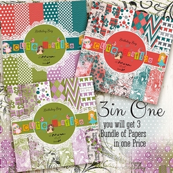 65% OFF Birthday Boy Digital scrapbooking Papers for print