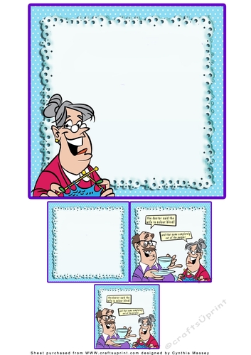 The Doctor Said The Wife Is Colour Blind - Insert