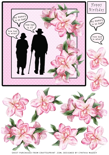 My Memory Female - Decoupage