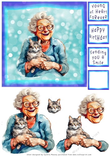 Young At Heart 4 - Decoupage
