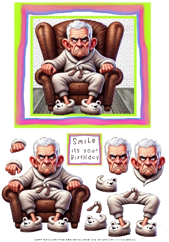 cup1393682_3367 - Smile Its your birthday 2 - Decoupage