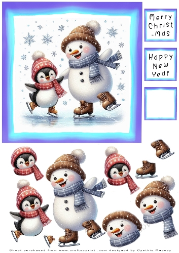 Ice Fun 4 - Decoupage