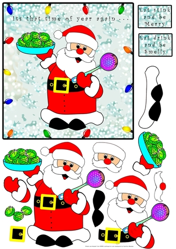 Its That Time Of Year Again - Decoupage