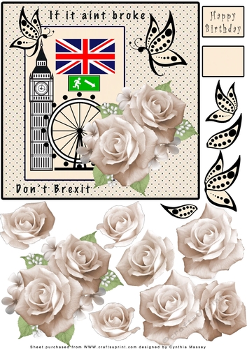 If It Aint Broke Dont Brexit - Decoupage