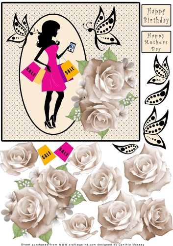 Hit The Sales - Decoupage