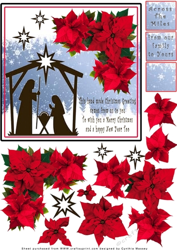 Hand Made Christmas Greeting