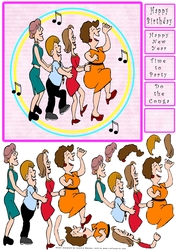 Do The Conga - Decoupage