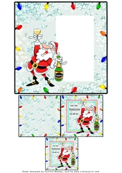 Pop The Prosecco Ho Ho Ho - Insert