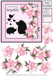 Sending HedgeHUGS - Decoupage