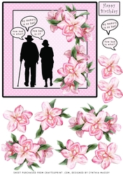 My Memory Male - Decoupage
