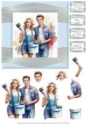 Painting The Town - Decoupage