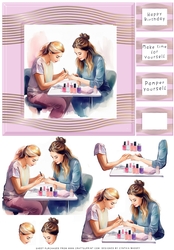 Image of cup950398_3367 - Pamper Yourself Manicure - Decoupage