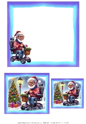 Christmas Scooter Male - Insert