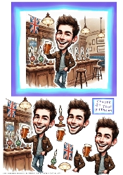 Cheers On Your Birthday - Decou[age