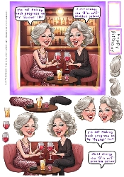 My Bucket List - Decoupage