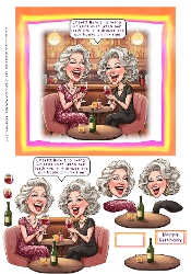 Friends, Even When - Decoupage