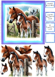 A Mothers Love 1 - Decoupage