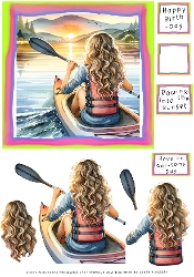 Rowing Into The Sunset