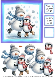 Ice Fun 1 - Decoupage