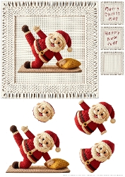 cup1465414_3367 - Knitted Kep Fit Santa - Decoupage