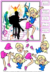 Dancing Queen - Decoupage