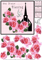On Your Blessing - Decoupage