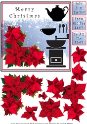 Merry Christmas to all the Staff - Decoupage