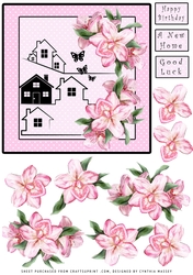 A New Home - Decoupage