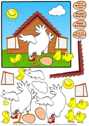 Have an EGGcellent Day - Decoupage