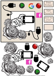 Enjoy Your Selfie - Decoupage