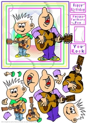 You Rock - Decoupage