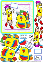 Congratulations On Your Exam Results - Decoupage