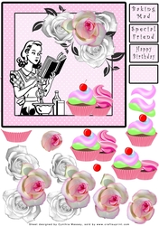 Baking Mad - Decoupage