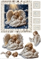 Santas Little Angels - Decoupage
