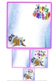 Beautiful Boxed Birthday Message - Insert