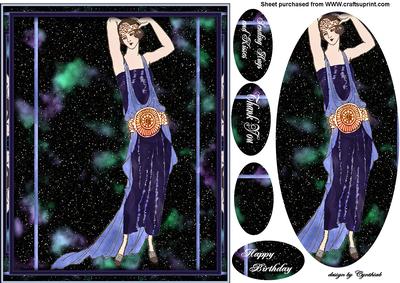 Artdeco Lady Oval Pryamage