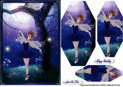 A5 Charmed Woodland Ballerina
