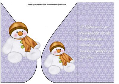 Dear Friend Christmas Card