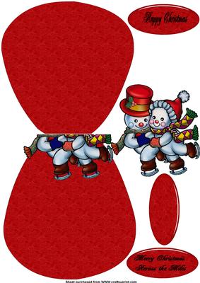 Christmas Wobble Skaters