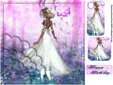 Charmed Woodland 8x8 Card Kit