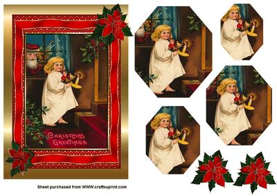 Christmas Girl with Candle