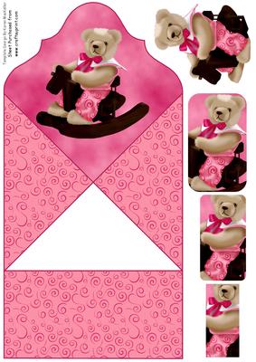 Teddy on a Rocking Horse