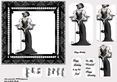 Lace and Pearls Birthday