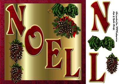 Christmas 8x8 Noel